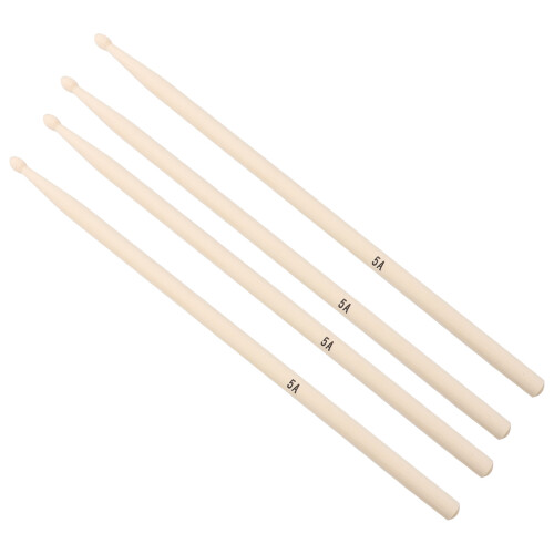 2 Paar Universele Maple Drumstokken Mallet Percussie Accessoire 2