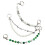 3 Parel Ketting Hangers Laarzen 7