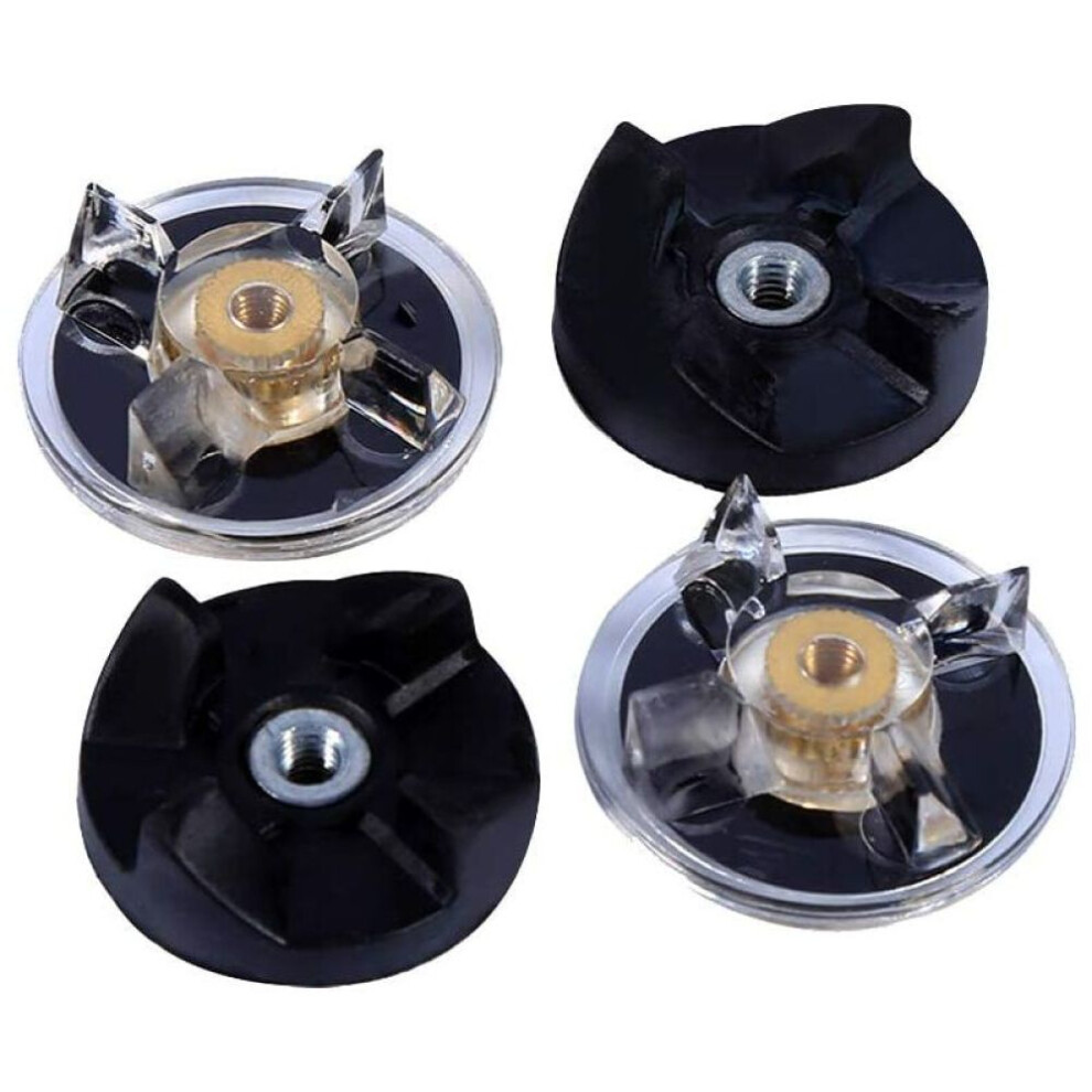 Replacement Part for Magic Bullet Blender, Rubber Gear and Plastic Base Gear Set for MB1001 250W Power Base, Blade Gear Replacement Compatible with Ma