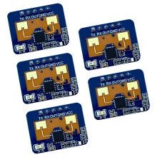 LD2410C Nauwkeurige bewegingsdetectiedetectie 24GHz-5 pakken