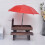 Set Eekhoorn Picknicktafel Met En Voerdispenser 6