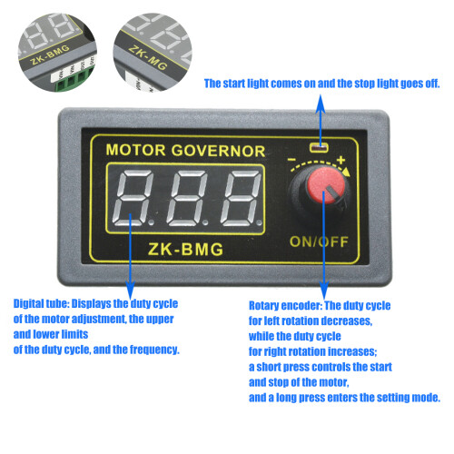 150W/500W Power PWM Motor Speed Controller Adjustable Duty-500W 2