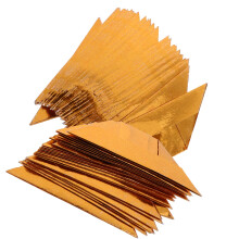 400 Stuks Papieren Goudstaaf Handgemaakt Diy Eerbetoon Brandpapier
