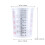 5 Stks Maatbeker 600 Ml Schaalverdeling Verfmaat 2