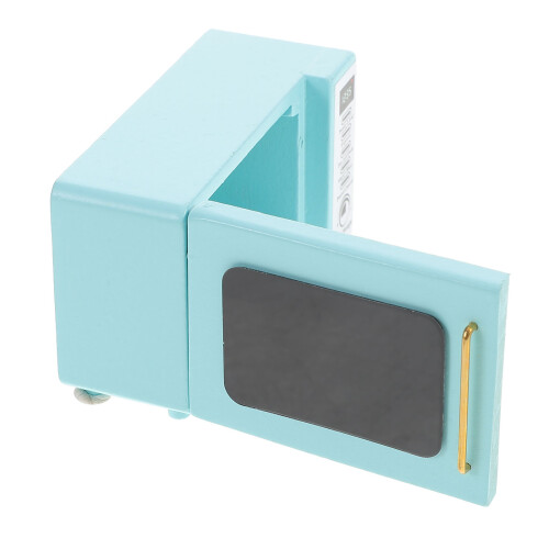Miniature Microwave Oven For Doll House Kitchen Use