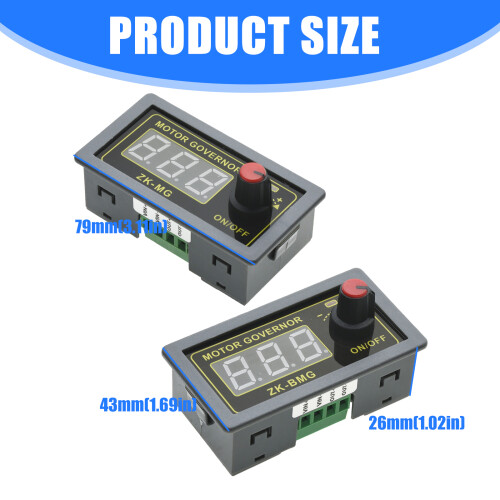 Adjustable Frequency PWM Motor Controller 150W/500W for-150W 1
