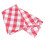 Kariertes Rundes Tischtuch Aus Polyester Rot 1,6 M 5