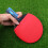 2 Rubber Tafeltennisracket Set Met 3 Ballen 5