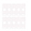 20Pcs White Drink Carrier Paper Cup Holder for Takeout 10