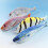 Simulated Fish Shaped Pencil Bag Makeup Coin Purse Striped Pattern 8