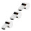 3 Whistle Feestartikelen Gekraak RVS 9