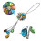 Mlins Camellia Kristal Auto Hanger Autoaccessoires Auto's 8