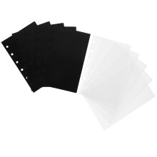 10 Blatt Schnellhefter 6-Loch Für Dokumente
