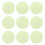 20 Ronde Fluorescerende Antislipstrips Voor 1