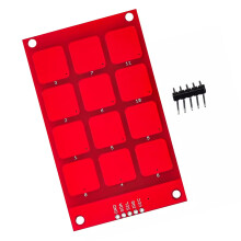 3.3V Logical Capacitive Touch Panel 12Keys Touch Sensors Module