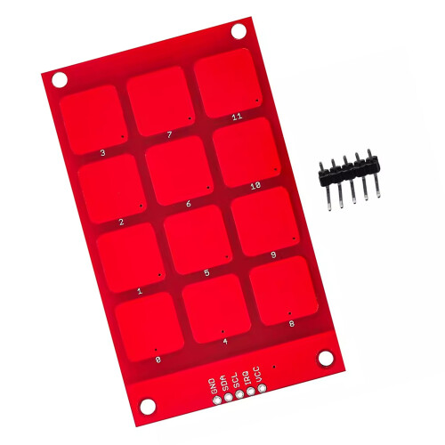3.3V Logical Capacitive Touch Panel 12Keys Touch Sensors Module