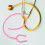 3Pièces Tubes D'extension Stéthoscope Rose En PVC Adaptateurs 4