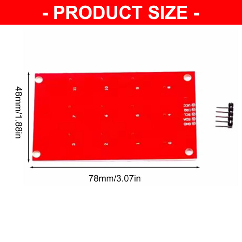 3.3V Logical Capacitive Touch Panel 12Keys Touch Sensors Module 2