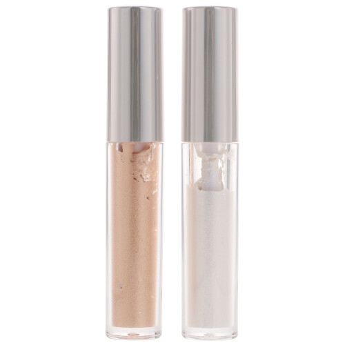 2Pcs Liquid Eye Shadow Highlighter Glitter Makeup 2