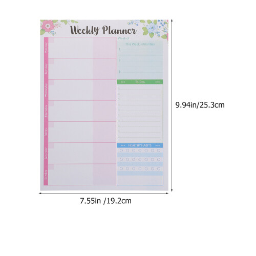 Daily Task Notebook Notitieblok Scheur 2 Set 2