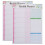 Daily Task Notebook Notitieblok Scheur 2 Set 4