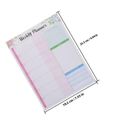 Daily Task Notebook Notitieblok Scheur 2 Set 1