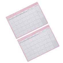 2 Herbruikbare Polsbandje To-Do Lijst Checklist Notitieblok