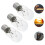 3Stk E17 Mikrowellenherd Lampe Hitzebeständig Toaster 4