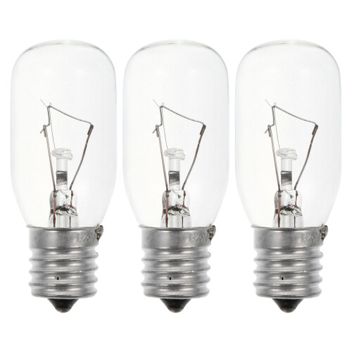 3Stk E17 Mikrowellenherd Lampe Hitzebeständig Toaster 1