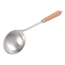 Suppenkelle Mit Buchenholzgriff Und Haken Für