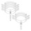 5 Baseball Display Rack, Houders, Desktop Base, Tafelstandaard 10