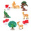 1 Set Pfauenschmuck Landschaft 11