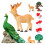 1 Set Pfauenschmuck Landschaft 6