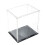 Transparent Doll Display Stand Desktop Organizing Box 1