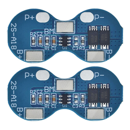 1/2Pcs 2S 7.4V Battery Charging Protective Board Management-2