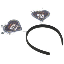 Happy New Year Stirnband 2024 Themen-Party Kopfschmuck Haarspange