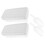 2 Sets Eiswürfelform Würfelform Weiß 9