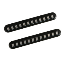 Kudiqi Motorfiets Lichtstrips 2 Stuks Stroomt