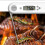 Thermomètre Alimentaire Bbq Compact Blanc Haute Résistance ABS 8