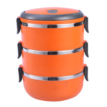 Lunchbox Mit Verschluss (Orange)