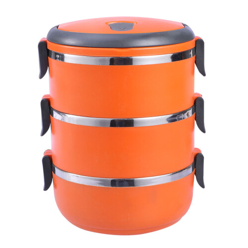 Lunchbox Mit Verschluss (Orange)