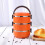 Lunchbox Mit Verschluss (Orange) 11