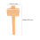 1Pc Durable Handmade Wood Hammer Tool Lightweight Khaki Mallet 2