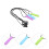 leaf design wall mount 5-hook coat hat rack, durable clothes hanger 2