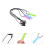 leaf design wall mount 5-hook coat hat rack, durable clothes hanger 4