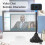 Usb 0,3Mp Webcam Mit Mikrofon Für Computer Laptop Notebook (Blau) 8