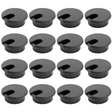 30Stk Kabeldurchlass Schwarz Für Kabelauslass Schreibtisch
