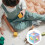 1Pc Multifunctional Six-Sided Music Hand Drum Geometry Toy 8