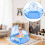 Kids Ball Pits Textile Accessory Blue 1 Set 9
