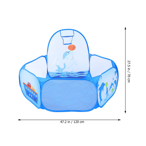 Kids Ball Pits Textile Accessory Blue 1 Set 1